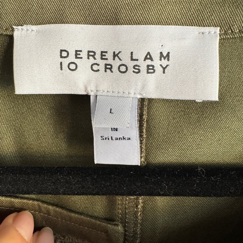 Derek Lam Utility Jacket in Olive - Picture 4 of 4